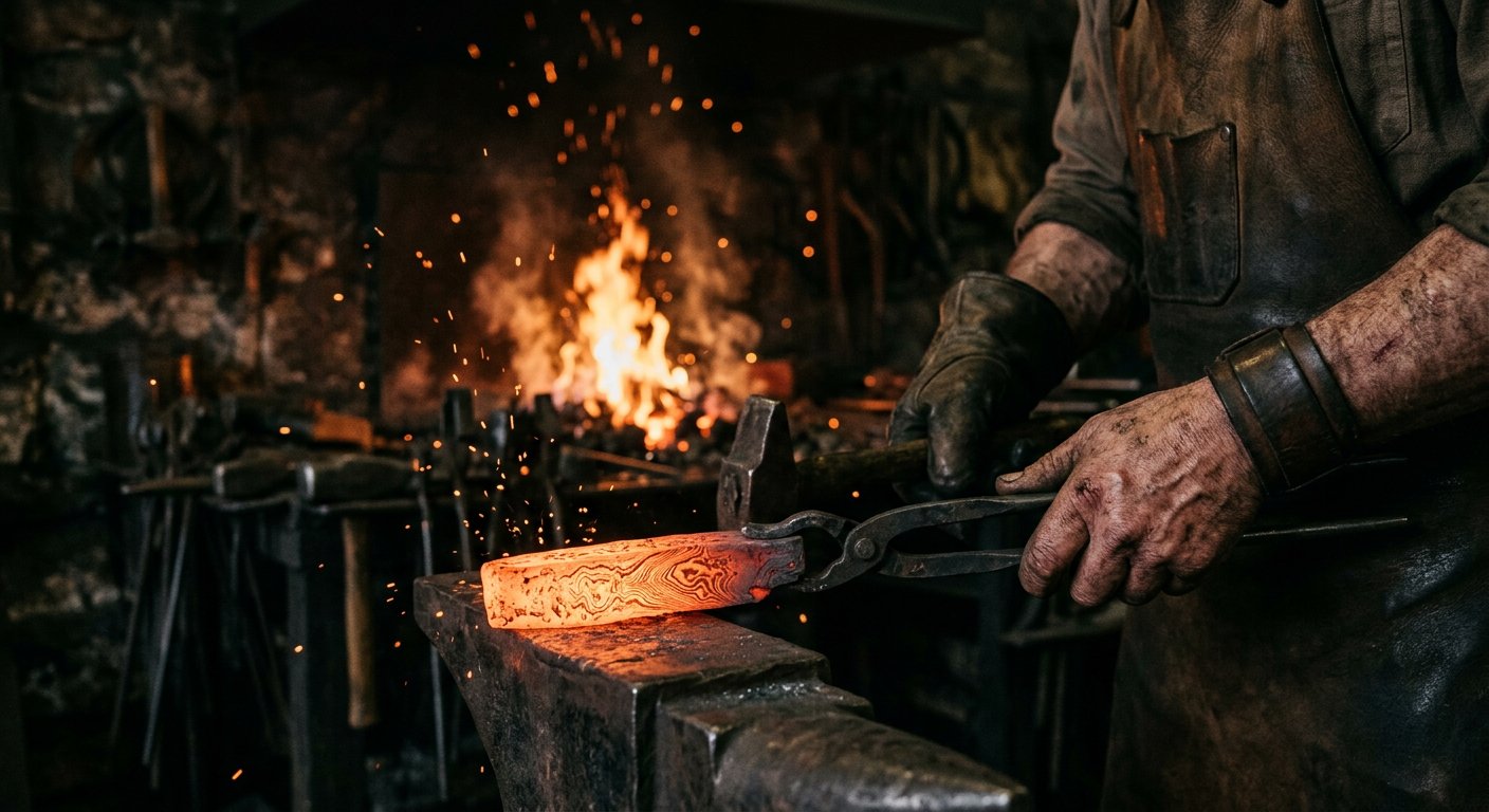 Artisan at the forge